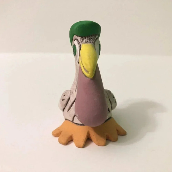 Vtg Artesania Rinconada Pottery Bird 3  Inch Tall Figurine - Picture 2 of 11